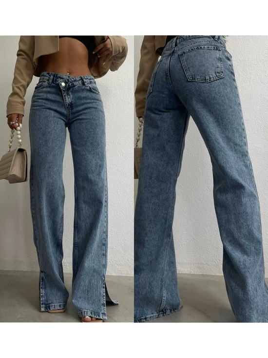 Piral Denim - Piral Cross Button Straight Jeans – Size S